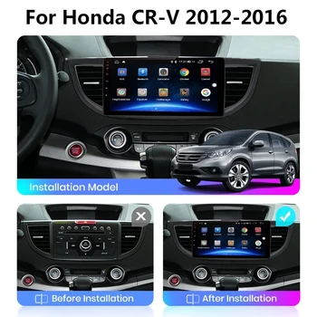 2G＋32G Na Honda CRV 2012-2016 Android autorádia Multimediálne Video Prehrávač, Navigácia, Bluetooth, Wifi 2Din DVD, stereo audio reproduktor